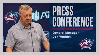 Blue Jackets GM Don Waddell Provides Update on the Head Coach Search, NHL Draft and Free Agency