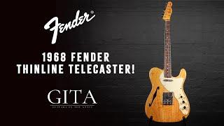 1968 FENDER THINLINE TELECASTER!! | Martin Meets Guitars!
