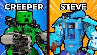 I Built LEGO Minecraft Mechs