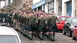 Royal Regiment of Scotland soldiers’ Christmas