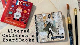 Making a Vintage Journal Using a Children's Board Book