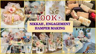 ️NIKKAH || ️ ENGAGEMENT Hamper Making Ideas  wedding Gifts