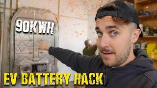 Hacking an EV Battery From a £90,000 Car -  DIY Vehicle to Grid