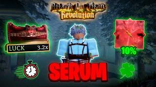 AOT Revolution NEW Best Method To Get ARMORED SERUM FAST (10% Every Raid)