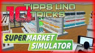 Supermarket Simulator Anfänger Guide, Die 10 Wichtigsten Tipps und Tricks | Let's Play Gameplay