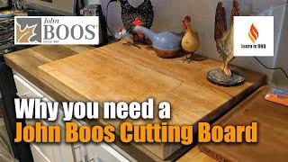 Why you need a John Boos Cutting Board