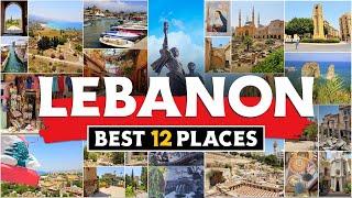 Lebanon  Travel 2024 | Top 12 MUST-SEE Places to Visit/Travel