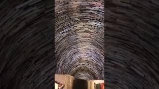 Книжная башня в Пражской библиотеке, Чехия  Book Tower in Prague Library, Czech Republic 