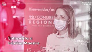 Hablamos con Cristina Maestre, vicesecretaria general del PSOE de Castilla-La Mancha