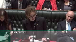 Question to Steph Cooke, Minister for Emergency Services about funding for female FRNSW firefighters