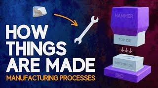 How Things Are Made | An Animated Introduction to Manufacturing Processes