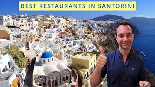 Where to Eat Santorini, Greece! Best Restaurants with Views, Cheap Eats, Hidden Gems & Bakeries!