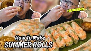 THE ONLY ROLLS I'M ROLLING ARE SUMMER ROLLS