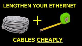 Make Your Ethernet Cord Longer