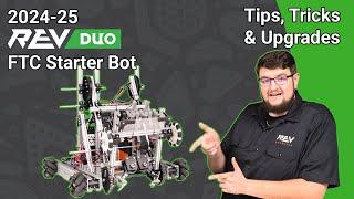 Tips, Tricks & Upgrades! 2024-2025 REV DUO FTC Starter Bot