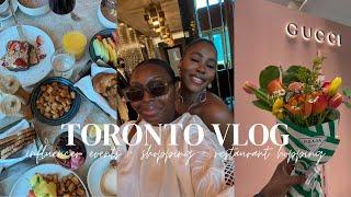 TORONTO VLOG 11 | INFLUENCER EVENTS, MADEMOISELLE RESTAURANT, FACIALS | THE ALMA CHRONICLE