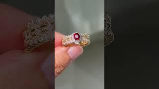 Engagement rings bless clients, ruby ​​rings are so beautiful #jewellerydesign #jewelry #ring