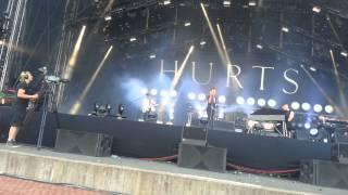 HURTS - WONDERFUL LIFE --- Pori Jazz Finland (July 18th 2014)