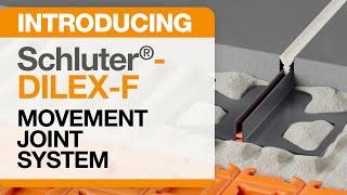 Introducing Schluter®-DILEX-F Movement Joint System!