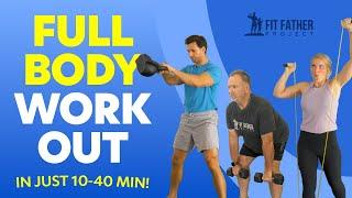 FAST & Effective Full Body Strength & Conditioning Workout (Follow Along)