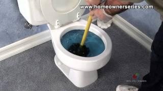 How to Fix a Toilet - Diagnostics - Blocked Toilet