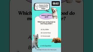 Daily Dog trivia quiz #doglovers #dog