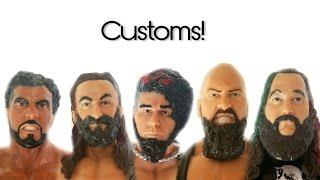 WWE CUSTOM ELITES!! Bray Wyatt, Jinder Mahal, Sami Callihan, + More!!