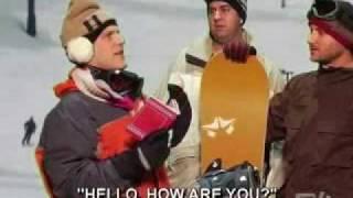 Adam Sessler Teaches You How To Snowboard