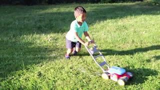 Teach your kids how to mow the lawn