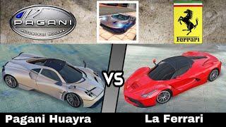 Pagani Huayra vs La Ferrari Extreme Car Driving Simulator. #mzkgames #ios #android