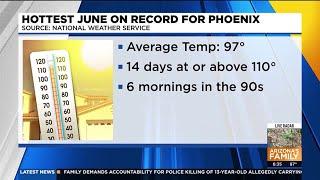 2024 was hottest moth of June ever recorded in Phoenix