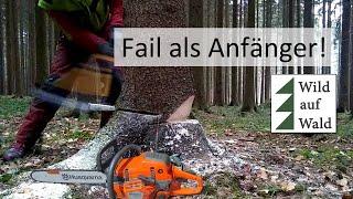 Fällung Baum: Diese Fehler solltest du niemals machen! #wildaufwald