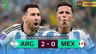 MESSI SALVÓ A ARGENTINA EN MUNDIAL DE LA ELIMINACIÓN EN LA FASE DE GRUPOS Y ENZO MARCÓ UN GOL ÉPICO