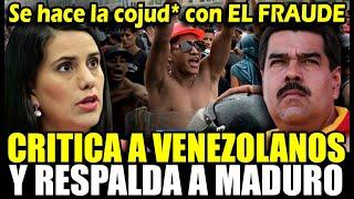 Verónika Mendoza critica a venezolanos y respalda a Nicolás Maduro: "Nos guste o no"