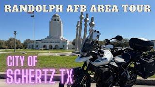 Randolph AFB Area Motorcycle Video Tour, Schertz Tx