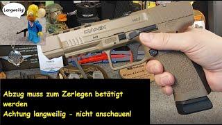 Wenn Sportschützen keine Sicherheitsüberprüfung vor dem Zerlegen der Glock machen...