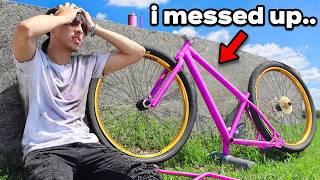 How I RUINED My Ultimate Bike Build