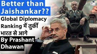 Shocking Global Diplomacy Ranking | Turkey is ahead of India? Explained by Prashant Dhawan