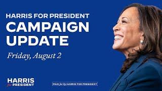 Harris for President Campaign Update