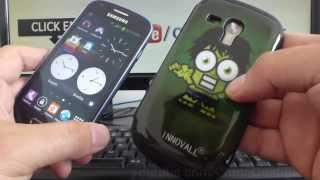 Carcasa Samsung Galaxy s3 mini i8190 Funda hulk verde dura con goma