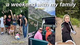 Seeing my parents for the first time since I moved | a weekend in my life