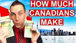 How Much Money Canadians Makes - Personal Finance 2023