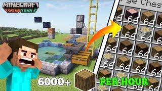 Minecraft Simple & Easy AFK Wood Farm 1.21.4 ( NOT Complicated )