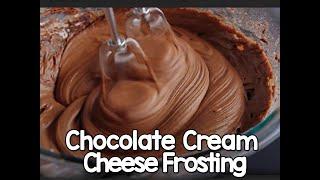 How To Make Chocolate Cream Cheese Frosting - EASY Recipe!