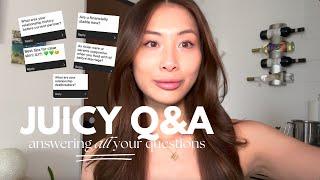 UNFILTERED Q&A pt 1 - dating history and dealbreakers, dieting, financial freedom & eczema skincare