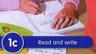 PETER AND JANE 1C - READ AND WRITE | Animated book | KEY WORDS