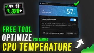 How to Optimize CPU Temperature for GAMING on any Laptop/Desktop!