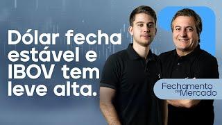  02/07/24 - EM DIA VOLÁTIL, DÓLAR FECHA NO ZERO A ZERO E IBOV TEM LEVE ALTA | Fechamento de Mercado