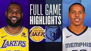 LAKERS at GRIZZLIES | FULL GAME HIGHLIGHTS | March 27, 2024