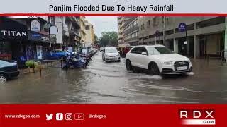 Panjim Flooded Due To Heavy Rainfall